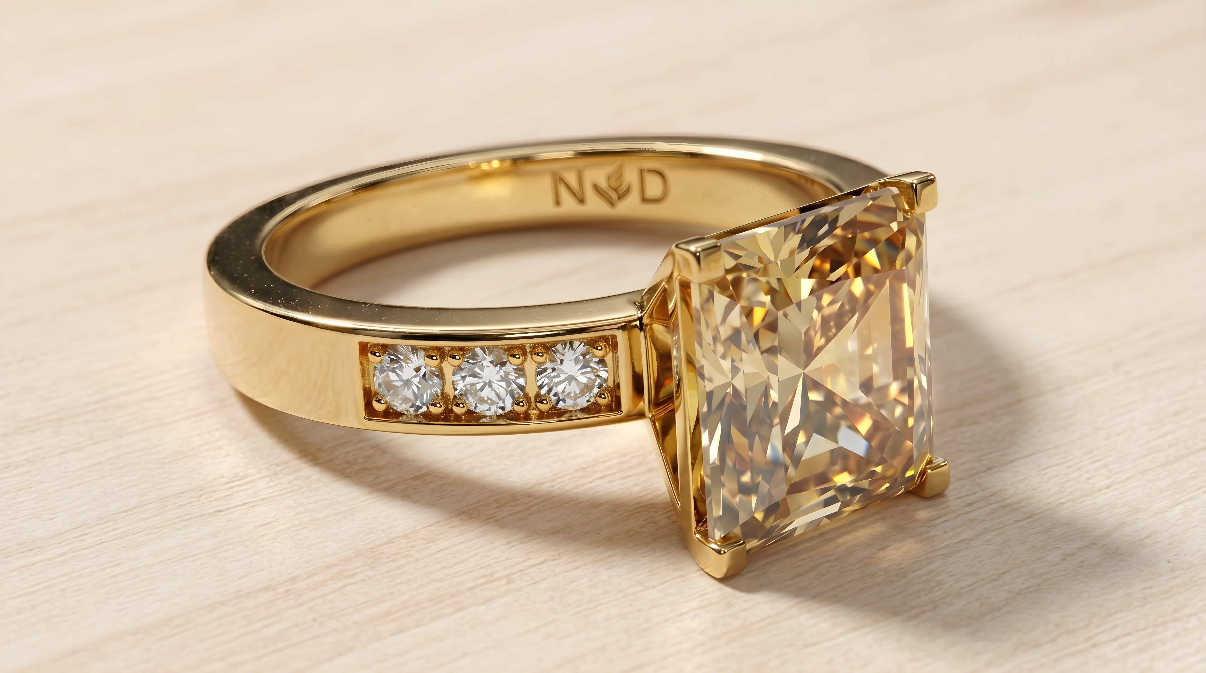 Goldring NaDoree Unbreakable Gold als Materialreferenz